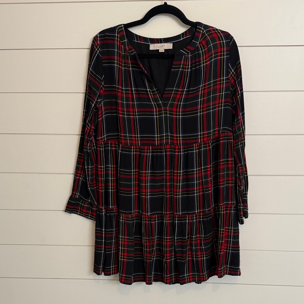 LOFT | Christmas Dress Sz XS